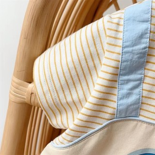 Bé trai sơ sinh Cotton hoạt hình dễ thương Quần yếm gấu phù hợp với áo liền quần mùa hè mềm mại và thoải mái (0-24 tháng