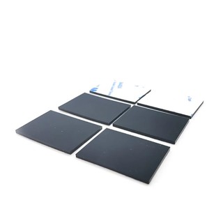 Hình Chữ Nhật Màu Đen Tấm Cao Su Silicon Tự Dính Vuông Chịu Nhiệt Độ Cao Chống Trơn Trượt Con Dấu Gioăng Giảm Chấn Chân Miếng Lót