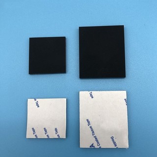 Hình Chữ Nhật Màu Đen Tấm Cao Su Silicon Tự Dính Vuông Chịu Nhiệt Độ Cao Chống Trơn Trượt Con Dấu Gioăng Giảm Chấn Chân Miếng Lót