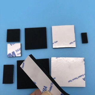 Hình Chữ Nhật Màu Đen Tấm Cao Su Silicon Tự Dính Vuông Chịu Nhiệt Độ Cao Chống Trơn Trượt Con Dấu Gioăng Giảm Chấn Chân Miếng Lót
