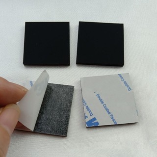 Hình Chữ Nhật Màu Đen Tấm Cao Su Silicon Tự Dính Vuông Chịu Nhiệt Độ Cao Chống Trơn Trượt Con Dấu Gioăng Giảm Chấn Chân Miếng Lót