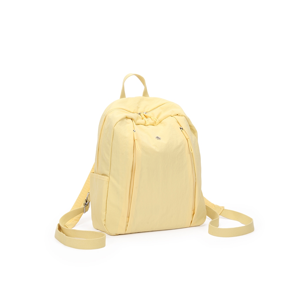 [Durlapue] （Mùa quay lại trường học）Ba lô vải màu trơn thiết kế chống thấm nước Unisex thời trang