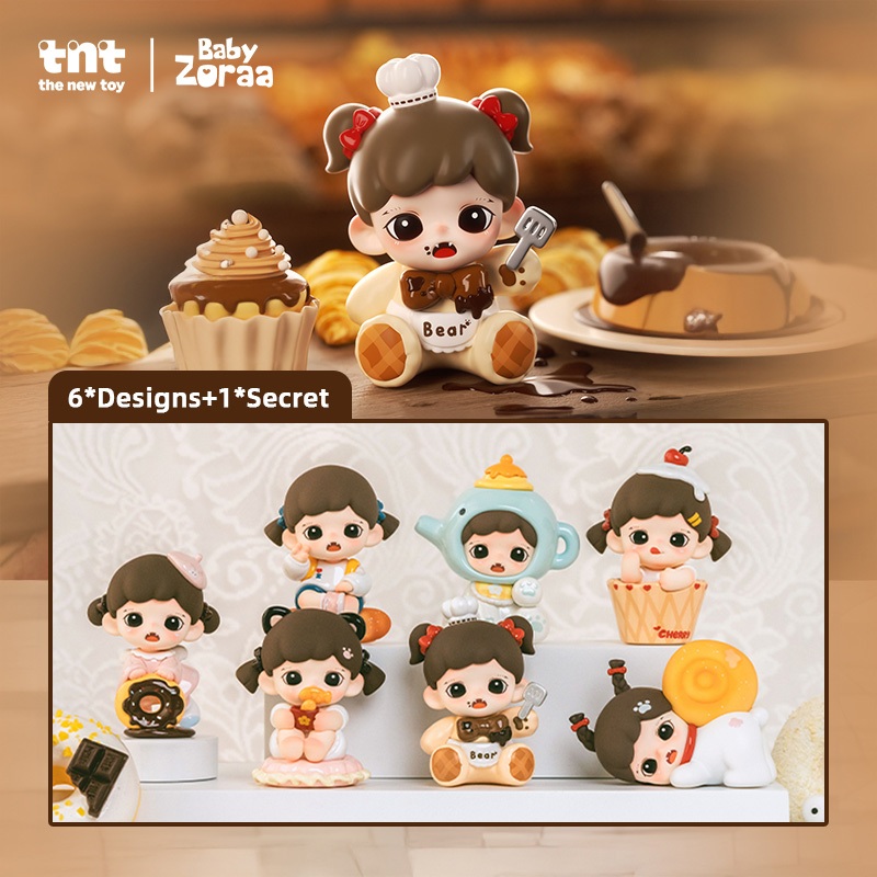 TNTSPACE Baby Zoraa Mini Series Baby Zoraa Bakery Blind Box Figure Hộp ...