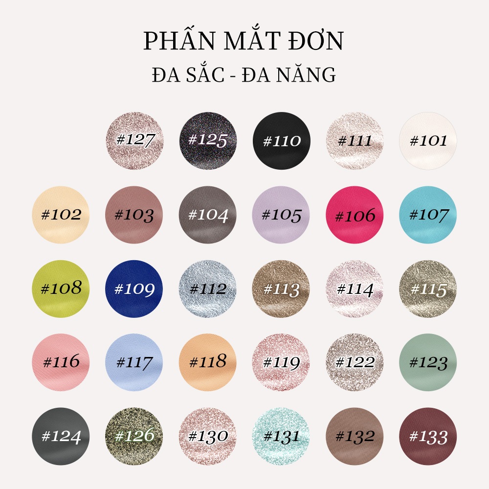 Phấn mắt đơn JOOCYEE Eyeshadow Single bền màu không bay bột dễ tán trên da | BigBuy360 - bigbuy360.vn