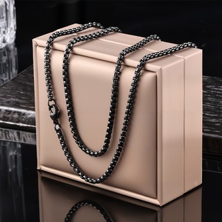 Vòng cổ không gây dị ứng chống nước không gây dị ứng Thép không gỉ mạ vàng 18K Phong cách đa năng Nhiều màu tùy chọn