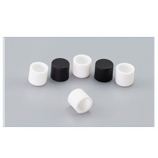 Cao Su Silicon Tròn Mũ Bụi Niêm Phong Trống Cuối Chặn Bảo Vệ Cho Ống Ống Nội Thất Miếng Lót Trắng / Đen