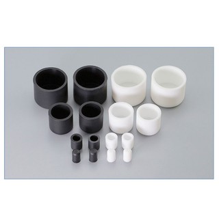 Cao Su Silicon Tròn Mũ Bụi Niêm Phong Trống Cuối Chặn Bảo Vệ Cho Ống Ống Nội Thất Miếng Lót Trắng / Đen