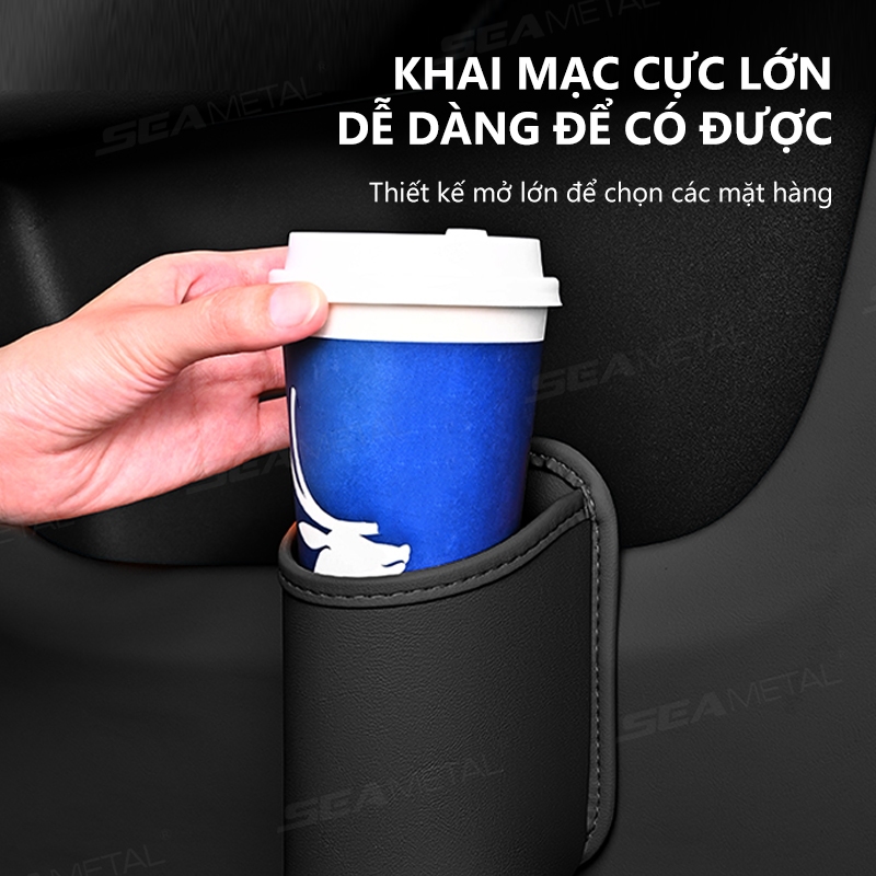 Giá đỡ cốc cửa SEAMETA, Thiết kế kẹp lưng, Giá đỡ đồ uống, Ngăn chứa đồ uống, Cốc lưng ghế ô tô, Bình chứa nước, Dụng cụ tổ chức bỏ túi