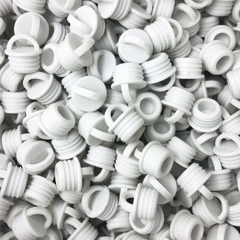 Cây Lau Xô Thoát Nước Nút Chặn Silicon Trắng Cắm Thoát Lỗ Cắm Cây Lau Nhà Ucket Thoát Nước Ổ Cắm Xô Tròn Cho Phòng Tắm Giặt Nhà Bếp