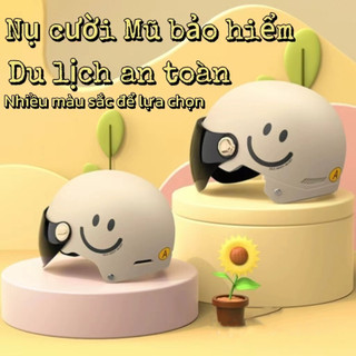 Mùa Hè Đi Xe Chống Tia Cực tím Xe Điện Mũ Bảo Hiểm Nam Nữ Bốn Mùa Đa Năng Xe Máy Nửa Mũ Bảo Hiểm