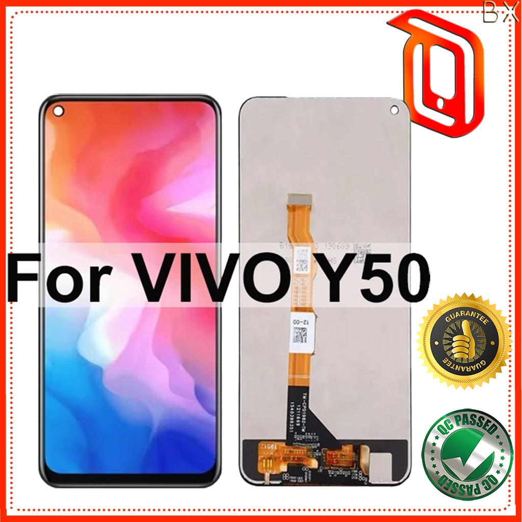 Dành Cho VIVO Y50 2020 1935 Màn Hình LCD Bộ Số Hóa Cảm Ứng Lắp Ráp Thay Thế Một Phần