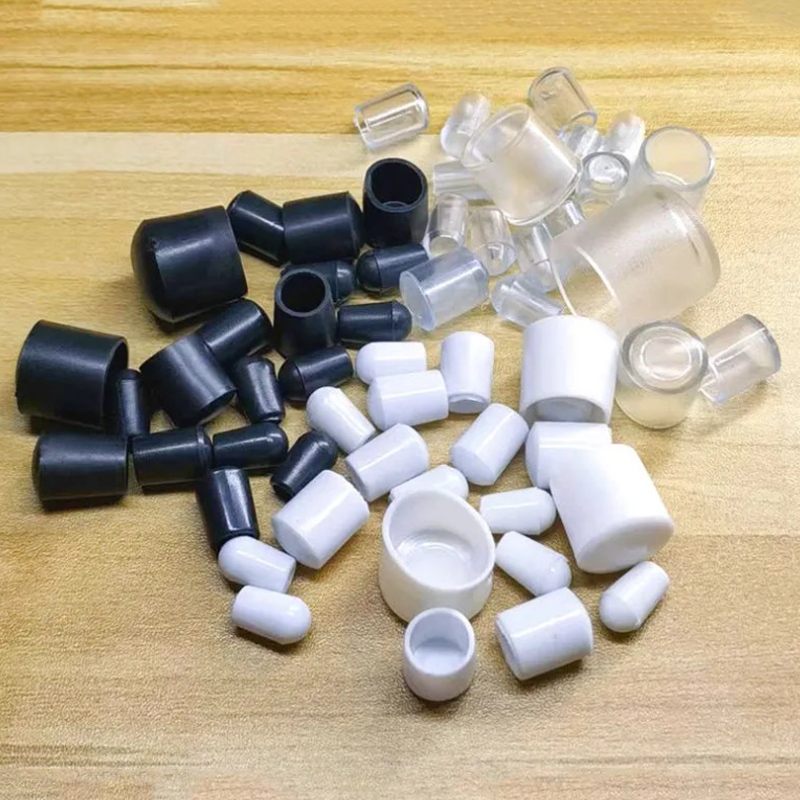 Cao Su PVC Nắp Cao Su Ren Nắp Vít Đầu Tròn Nắp Ống Thép Bảo Vệ 2.5mm ~ 12mm