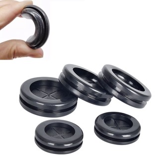 Vòng / Hình Bầu Dục Hai Mặt Cao Su Grommets Cuộn Dây Bảo Vệ Cao Su Vòng Chữ O Niêm Phong Nắp Lỗ Cắm Cho Dây Bảo Vệ Dây Cáp Niêm Phong Vòng Grommet Cách Nhiệt