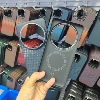 Dành Cho Xiaomi Mi 15 Ultra Từ Tính Cao Cấp Aramid Sợi Carbon Ốp lưng Xiaomi 15 Siêu Sang Trọng Vỏ Chống Sốc Ốp Lưng
