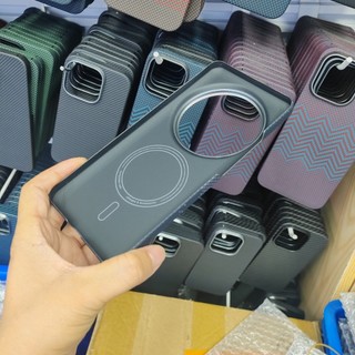Dành Cho Xiaomi Mi 15 Ultra Từ Tính Cao Cấp Aramid Sợi Carbon Ốp lưng Xiaomi 15 Siêu Sang Trọng Vỏ Chống Sốc Ốp Lưng