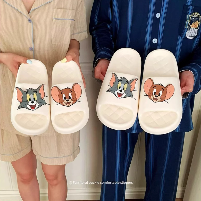 Dép Mèo Và Chuột Dép Cặp Đôi Dễ Thương Jerry Tom Dép EVA Dép Chống Trơn Trượt Dép Dép Đi Trong Nhà Phòng Tắm Dép Chống Trơn Trượt Dép Đi Trong Nhà Tắm Dép Hộ Gia Đình Dép