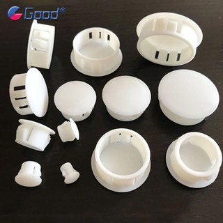 Trắng Tròn Nhựa Chụp Trên Lỗ Cắm Mũ Cáp Treo Tường Bàn Có Nội Thất Tròn Lỗ Bung 5mm-50mm