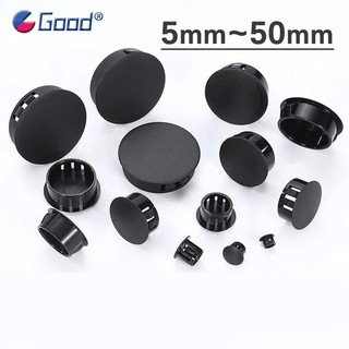 Nhựa Đen Chụp Trên Lỗ Cắm Mũ Cáp Treo Tường Bàn Có Nội Thất Tròn Lỗ Bung 5 6--12 13 14 15 16 18-20 22 25 28 30-50mm