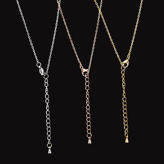 Vòng cổ chống mồ hôi bằng thép không gỉ mạ vàng 18K Ba màu