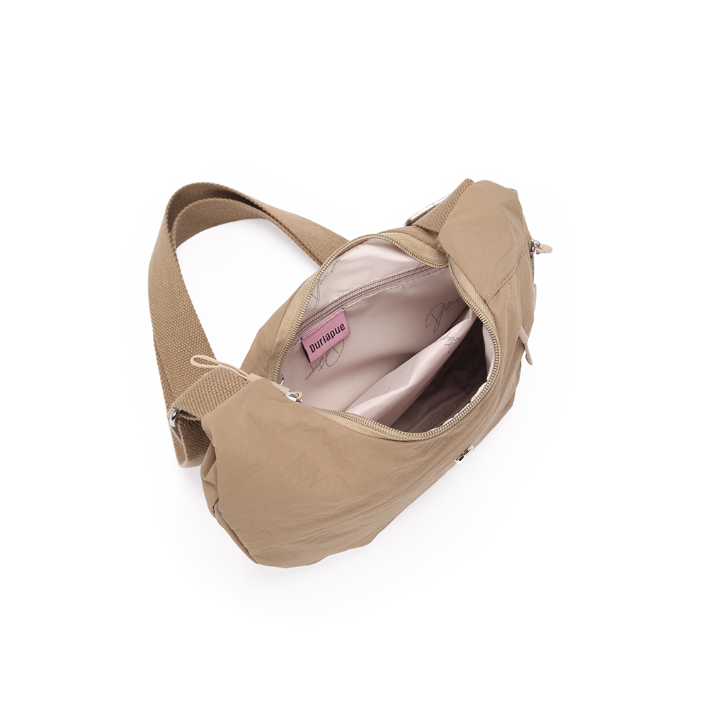 [Durlapue]Túi đựng bánh bao dung tích lớn Messenger một vai, Túi Croissant thời trang nhẹ, Túi tập Yoga tập thể dục, Chất liệu dù chống thấm nước