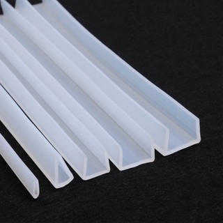 Cao Su Silicon Mờ Hình Chữ U Dải Con Dấu Trong Suốt Cách Âm Tiếng Ồn Chống Va Chạm CAO Cho Thủy Tinh Kim Loại Gỗ Dải Thời Tiết