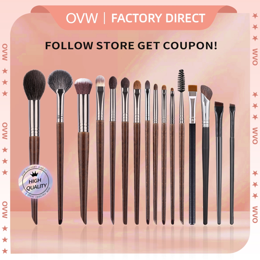 OVW Bộ cọ trang điểm phấn mắt che khuyết điểm