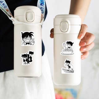 103 Chiếc Đen Trắng Thám Tử Conan Anime Dán DIY Chai Nước Laptop Hoạt Hình Miếng Dán Trẻ Em Quà Tặng