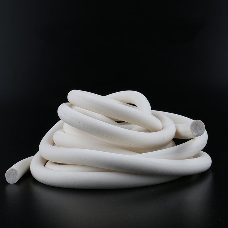 Dây xốp Silicone Dây tạo bọt tròn Dải xốp chịu nhiệt độ cao Dải niêm phong