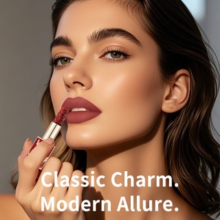 CATKIN Rouge Khắc Son Môi (Lâu Dài Son Bóng Sắc Tố Cao Son Môi Chống Thấm Nước Họa Tiết Mờ)