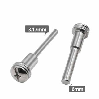 Lưỡi cưa Mandrel 3.17mm 6mm Thanh cắt đĩa mở rộng Thanh kết nối cho Dremel Phụ kiện dụng cụ điện quay