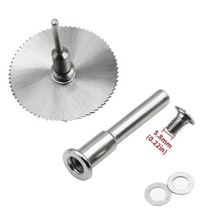 Lưỡi cưa Mandrel 3.17mm 6mm Thanh cắt đĩa mở rộng Thanh kết nối cho Dremel Phụ kiện dụng cụ điện quay