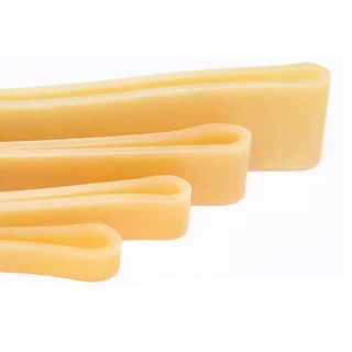 1 Chiếc Cao Su Cao Su Mạnh Mẽ Đàn Hồi Cao Su Co Giãn Chắc Chắn Chu Vi Màu Vàng 800-1500mm