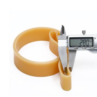 1 Chiếc Cao Su Cao Su Mạnh Mẽ Đàn Hồi Cao Su Co Giãn Chắc Chắn Chu Vi Màu Vàng 800-1500mm
