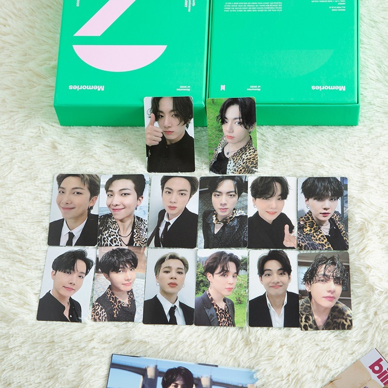 BTS Memories Photo Card JUNGKOOK JIMIN RM SUGA V MEMORIES Cá Nhân CỦA ...