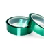 Băng keo mặt nạ nhiệt độ cao Polyester màu xanh lá cây Băng keo PET có keo silicon, lý tưởng để vẽ tranh, sơn tĩnh điện, bảng mạch