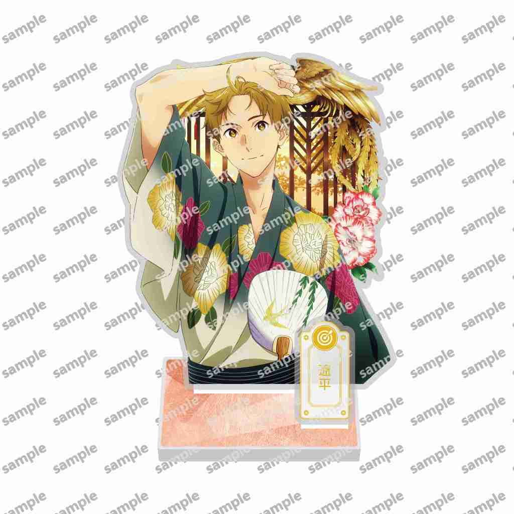 Tsurune: First Shot - Tenstar Festival Acrylic Stand Shu Fujiwara Seiya Takehaya Fanmade Anime Merch