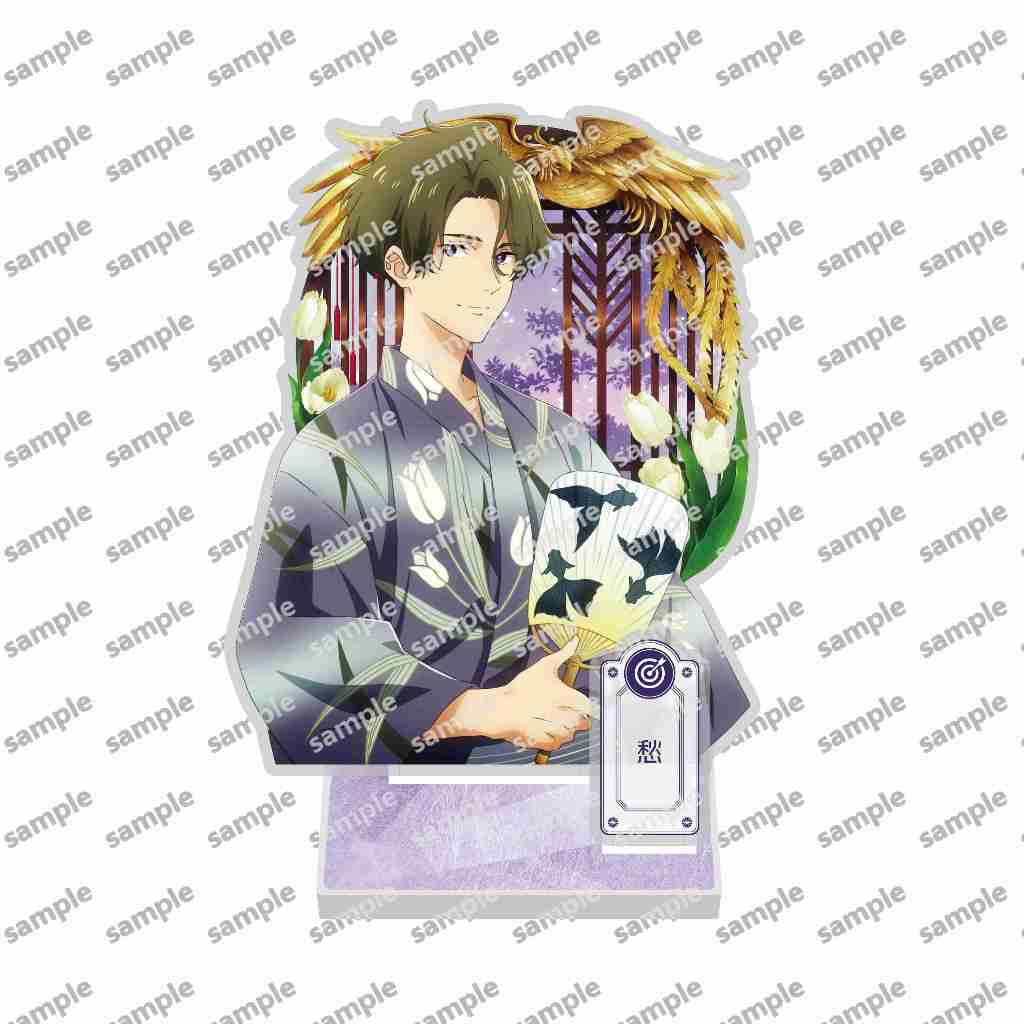 Tsurune: First Shot - Tenstar Festival Acrylic Stand Shu Fujiwara Seiya Takehaya Fanmade Anime Merch