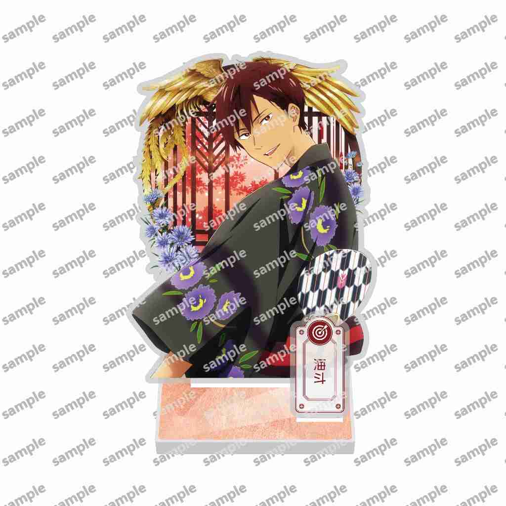 Tsurune: First Shot - Tenstar Festival Acrylic Stand Shu Fujiwara Seiya Takehaya Fanmade Anime Merch