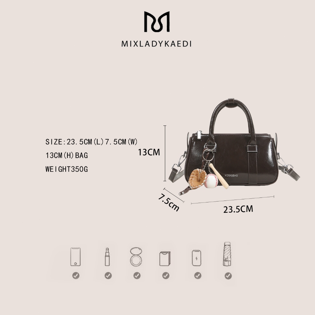 Túi xách dự tiệc Tất cả các trận đấu Túi Messenger công sở thông thường Hàn Quốc | BigBuy360 - bigbuy360.vn
