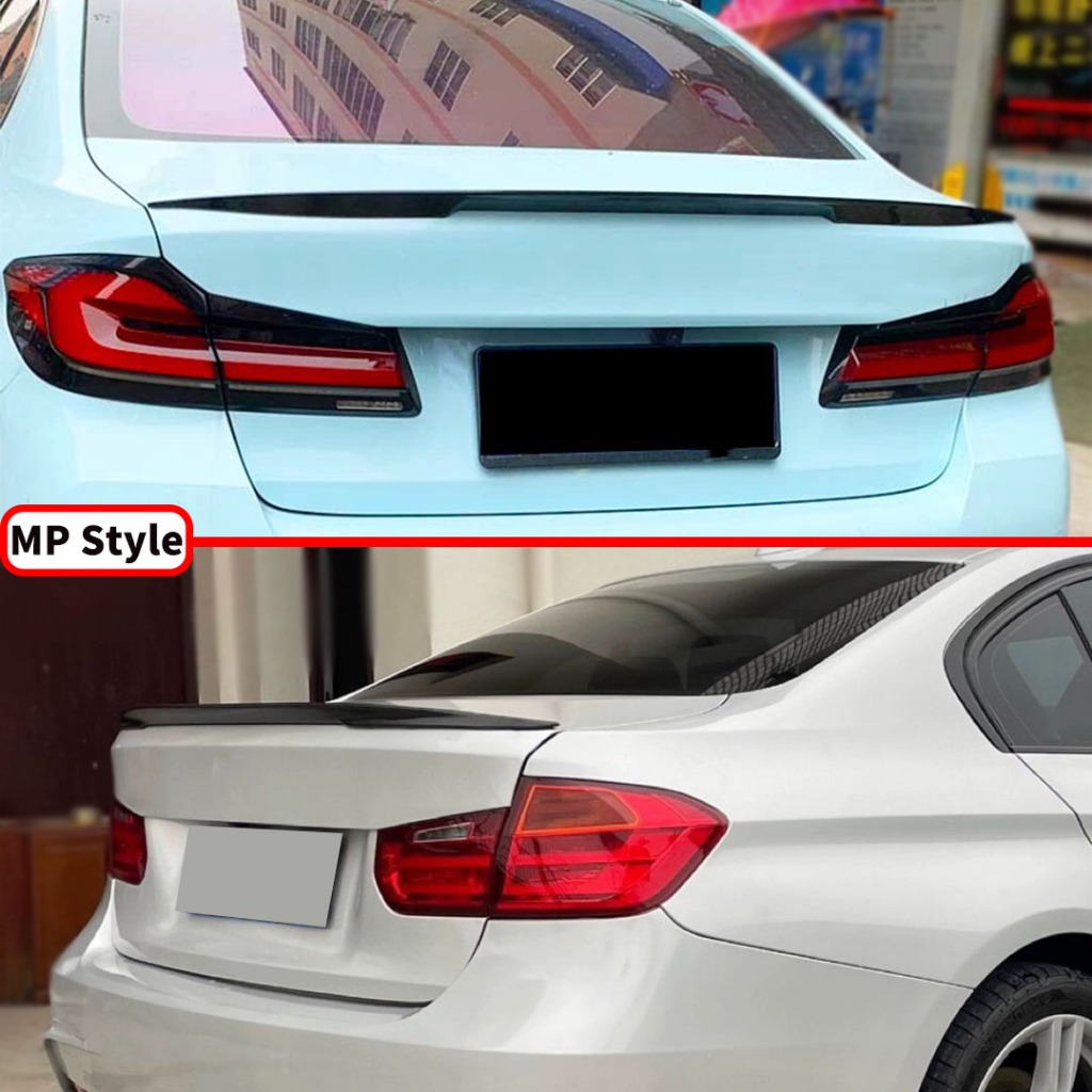 Racing Sport M4 MP PSM Phong cách Cánh lướt gió phía sau Cánh đuôi Air Dam Deflector, Dành cho BMW 3 Series F30 F31 2013 2014 2015 2016 2017 2018 như 335i 328i 330i 340i 320d 330d, Body Kit Tunin