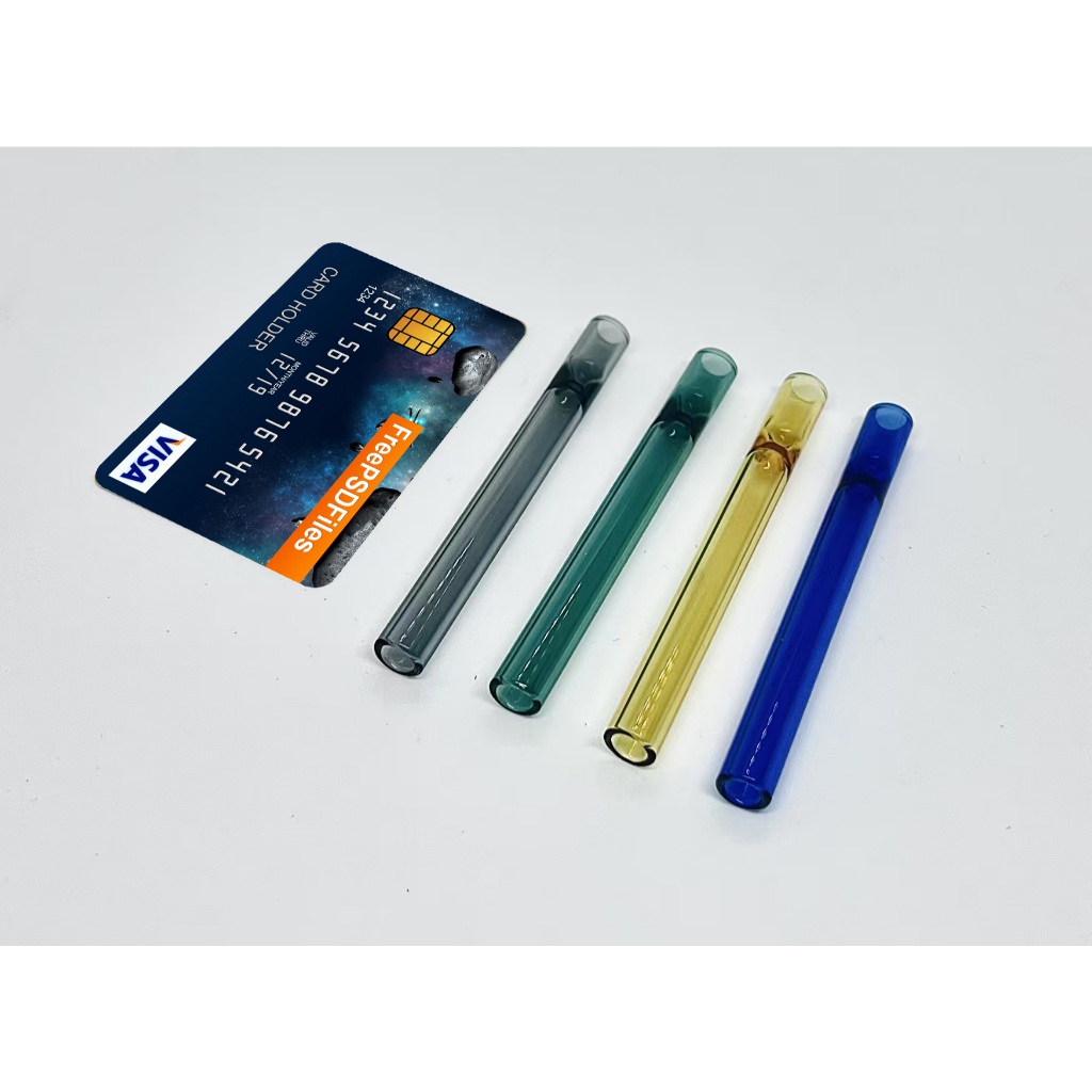 Ống hút ống thẳng thủy tinh Borosilicate 3 / 4 inch OG | Ống hút chịu nhiệt
