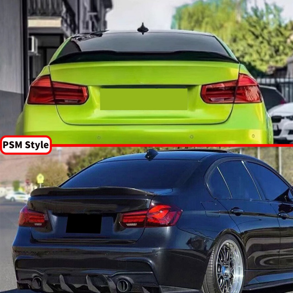 Racing Sport M4 MP PSM Phong cách Cánh lướt gió phía sau Cánh đuôi Air Dam Deflector, Dành cho BMW 3 Series F30 F31 2013 2014 2015 2016 2017 2018 như 335i 328i 330i 340i 320d 330d, Body Kit Tunin