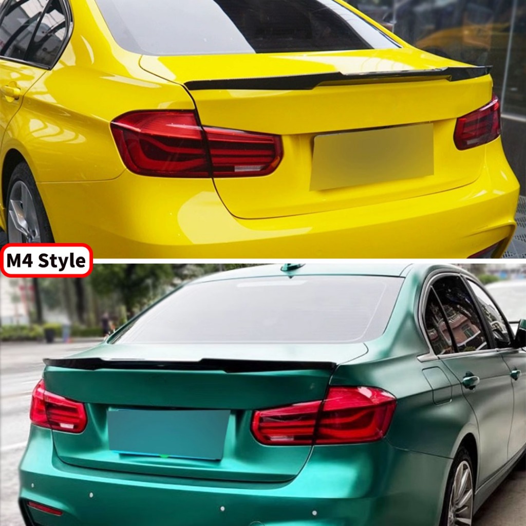 Racing Sport M4 MP PSM Phong cách Cánh lướt gió phía sau Cánh đuôi Air Dam Deflector, Dành cho BMW 3 Series F30 F31 2013 2014 2015 2016 2017 2018 như 335i 328i 330i 340i 320d 330d, Body Kit Tunin
