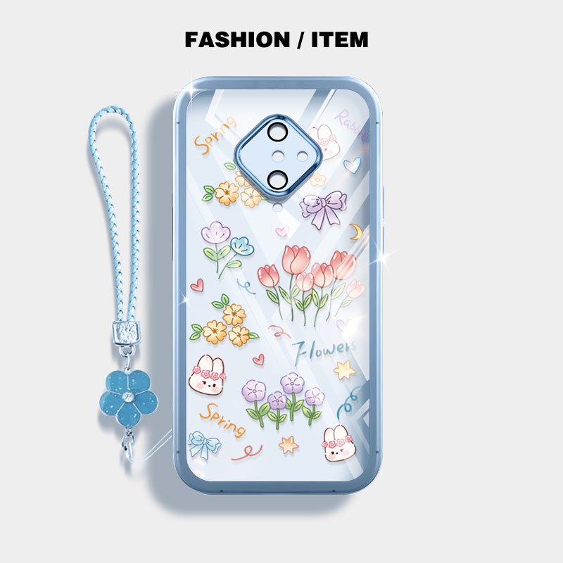 Ốp Điện Thoại YBD INS Cho Vivo S1 Pro 1920 Y51 Y31 Y51A Y51S Y53S V2030 V2036 V2031 Vỏ Bó Hoa Tulip Nhỏ