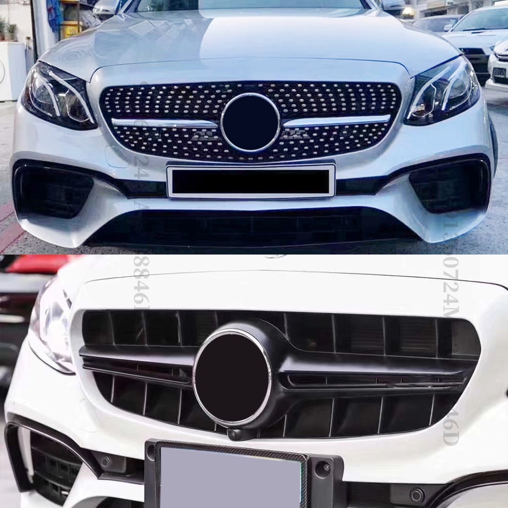 Lưới tản nhiệt cản trước Lưới tản nhiệt, Dành cho Mercedes Benz E class W213 C238 A238 2016 2017 2018 2019 2020 như E300 E200 E260 E350, GT hoặc Diamond hoặc AM Style, Chỉnh Accesso
