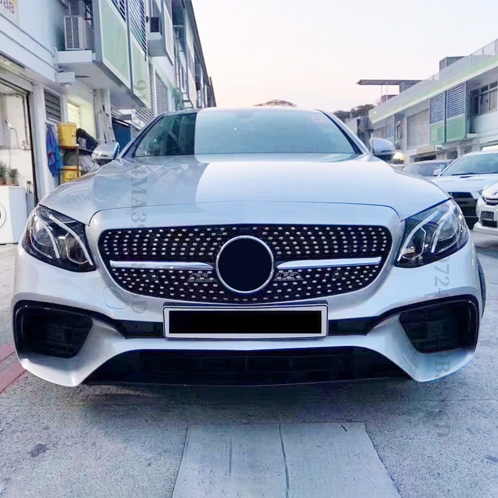 Lưới tản nhiệt cản trước Lưới tản nhiệt, Dành cho Mercedes Benz E class W213 C238 A238 2016 2017 2018 2019 2020 như E300 E200 E260 E350, GT hoặc Diamond hoặc AM Style, Chỉnh Accesso