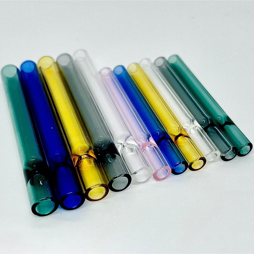 Ống hút ống thẳng thủy tinh Borosilicate 3 / 4 inch OG | Ống hút chịu nhiệt