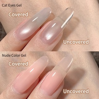 Kem Che Khuyết Điểm Làm Móng Tay Phong Cách Mới Đặc Biệt Blush Kem Trắng Keo Sữa Hơi Thở Bao Freeline Gradient Màu Keo