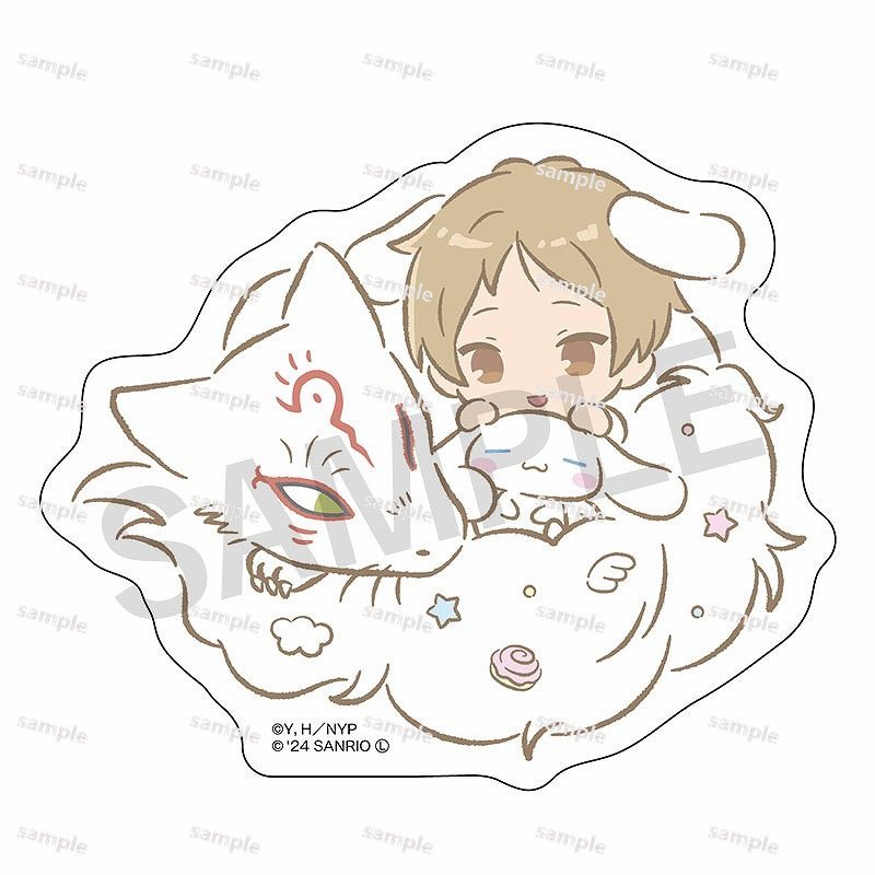 Natsume Yuujinchou Acrylic Đứng Móc Khóa Natsume Takashi Fan-made Anime Merch Hình Dễ Thương Sưu Tập