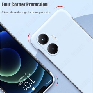 Ốp Điện Thoại Mỏng Mỏng Không Khung Tương Thích Cho Redmi Turbo 4 Pro Vỏ PC Cứng Đơn Giản Bảo Vệ Màu Kẹo Ốp Lưng SWBK01